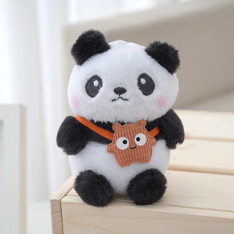 Chaveiro Panda pompom