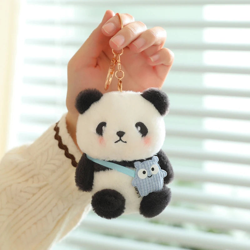 Chaveiro Panda pompom